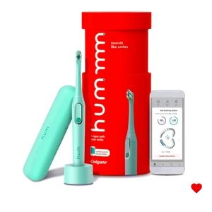 hum by Colgate Smart Electric Toothbrush Kit, Rechargeable Sonic Toothbrush with